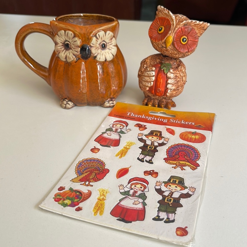 Cracker Barrel Owl Mug & More Bundle